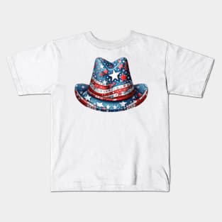 4th of July Hat Kids T-Shirt